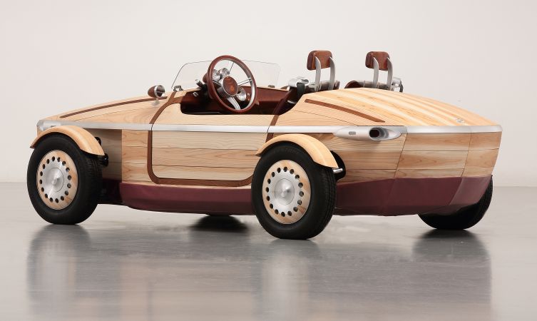 Wooden car - Toyota Setsuna