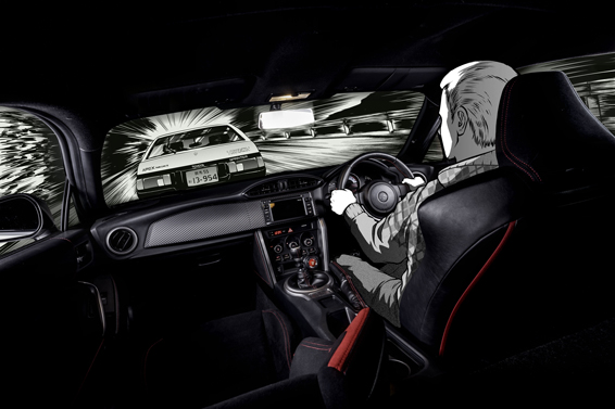 Toyota shows manga-inspired GT86 Initial D project - Toyota UK Magazine