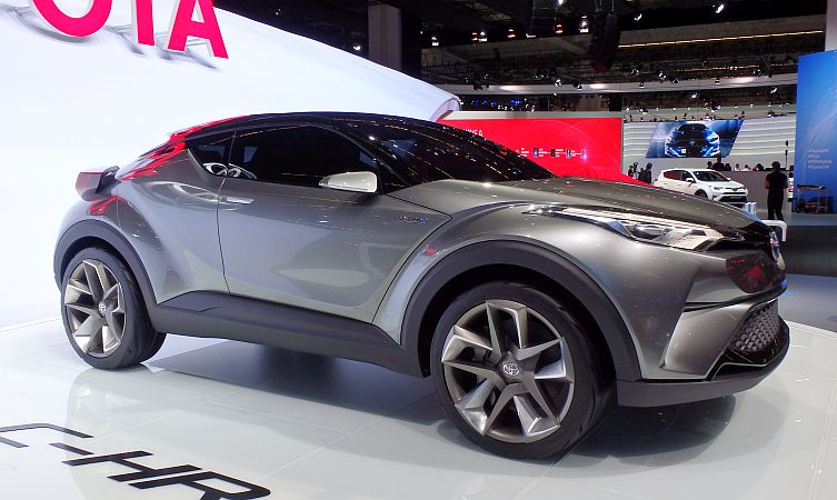 Toyota C-HR Concept in 2015