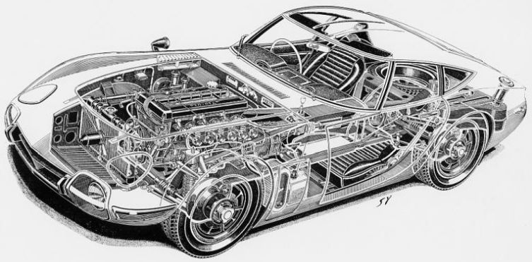 shin-yoshikawa-2000gt-artwork