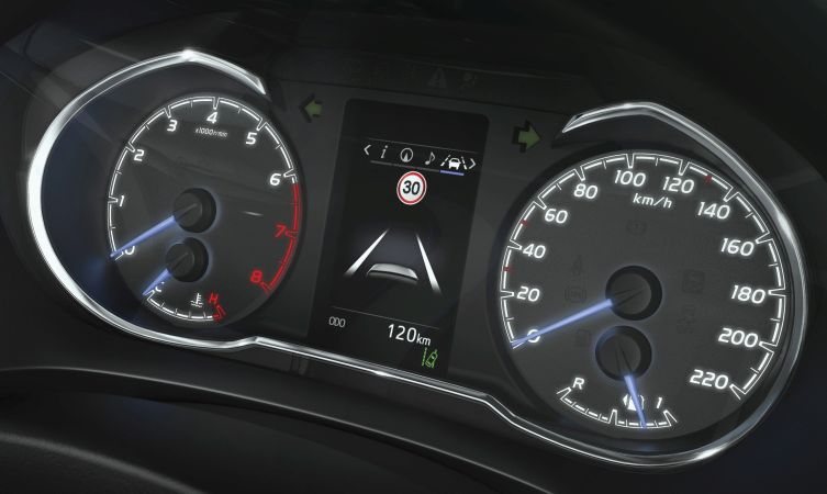 2017 Toyota Yaris instrument panel