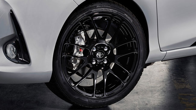 Toyota Yaris GRMN forged alloy wheels