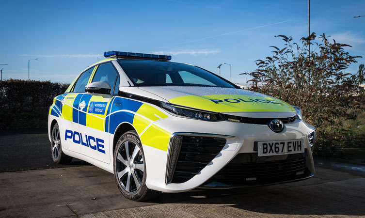 toyota police car india