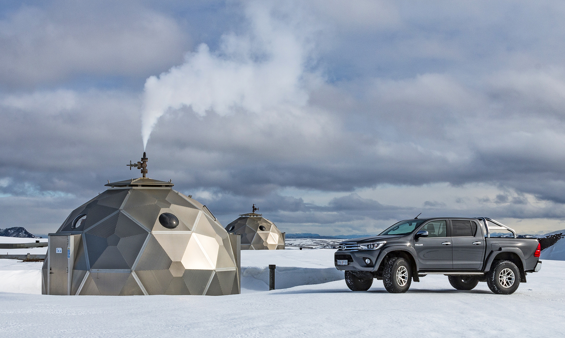 The Arctic Trucks Toyota Hilux AT35 Fully Lives Up to Its Name