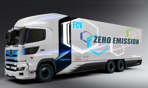 hydrogen fuel cell truck