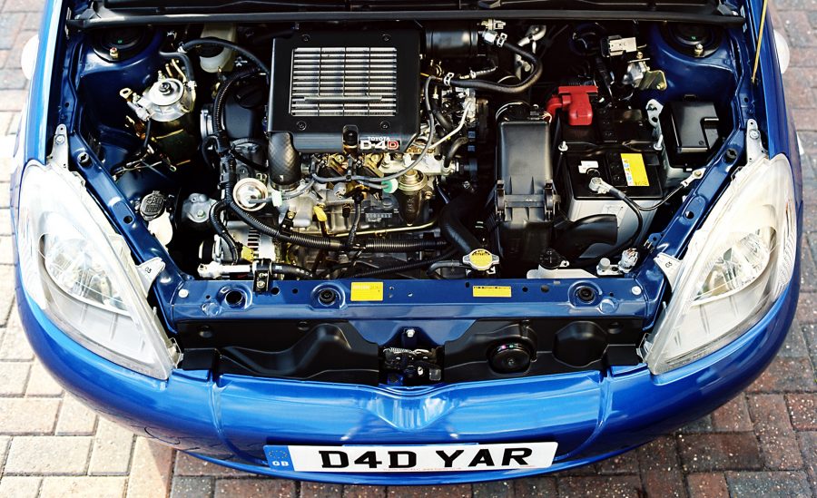 Toyota D-4D engine in the first-generation Toyota Yaris