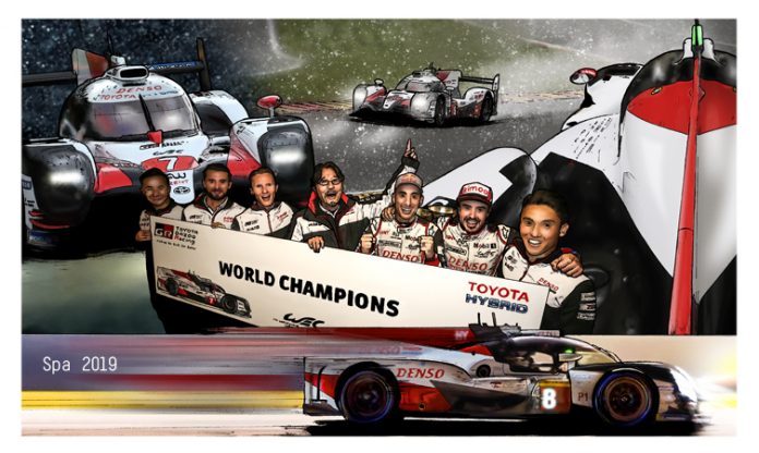 Toyota art - Mr Jalco WEC