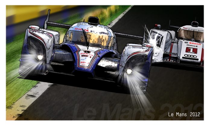 Toyota art - Mr Jalco WEC