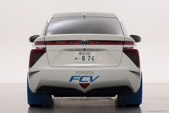 Fuel Cell Vehicle Rally Car Mirai rear 2