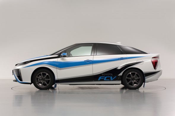 Fuel Cell Vehicle Rally Car Mirai side