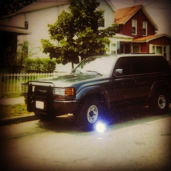 50 Cent's first car - Land Cruiser