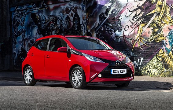 These are the first on location photos of the Toyota Aygo with the x-wave - Toyota UK Magazine