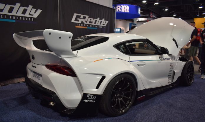 GReddy GR Supra drift concept