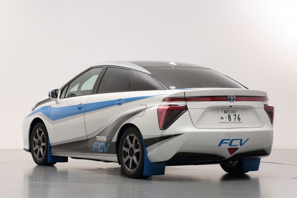 Rally Car Mirai rear