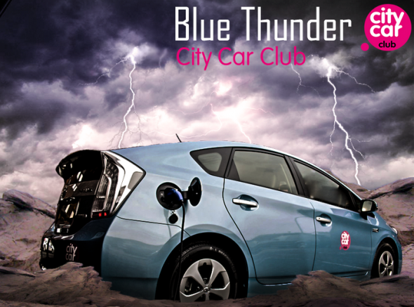 Prius Plug-in city