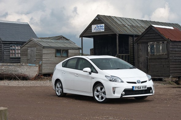 Prius white plate change