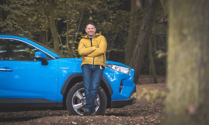 Steve Backshall RAV4 Hybrid