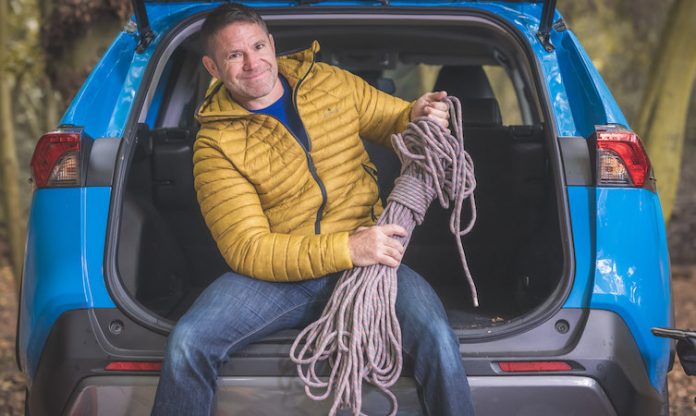 Steve Backshall RAV4 Hybrid