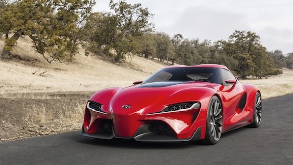 Toyota FT-1 road