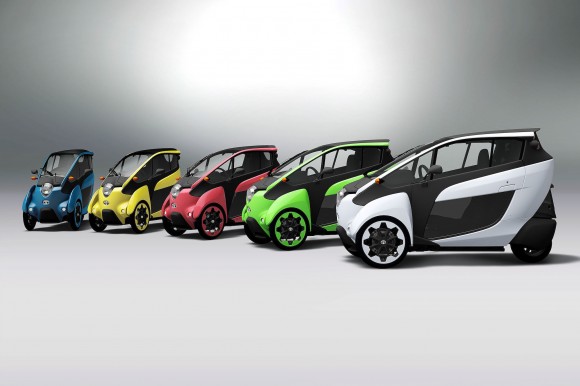 Toyota i-Road group shot