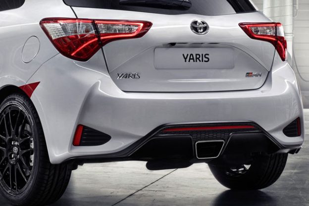 Toyota Yaris GRMN exhaust