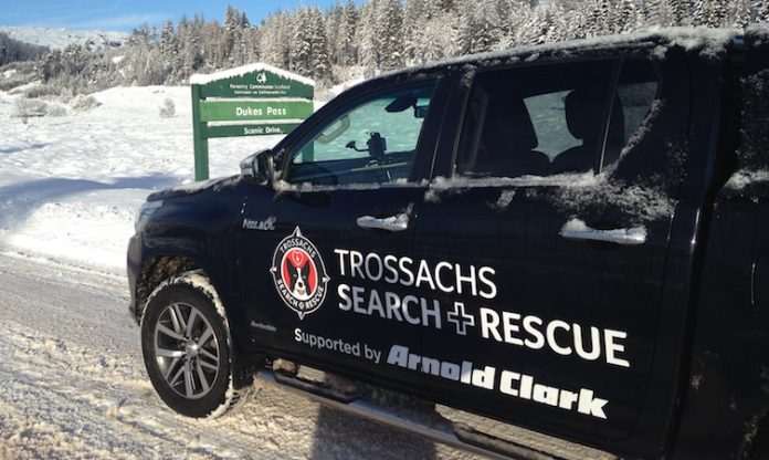 Trossachs Search and Rescue Hilux