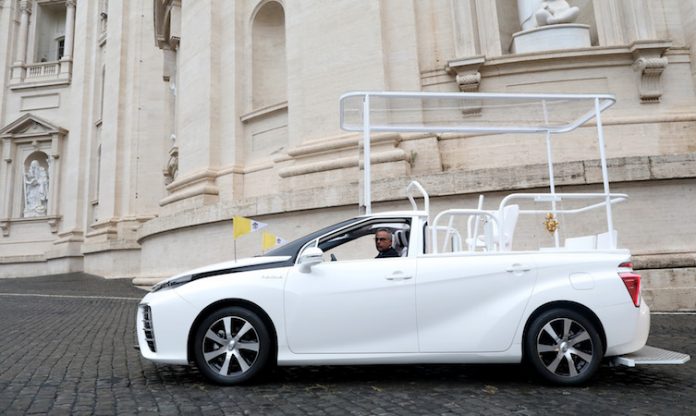 Hydrogen Popemobile