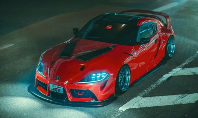 Modified Toyota GR Supra