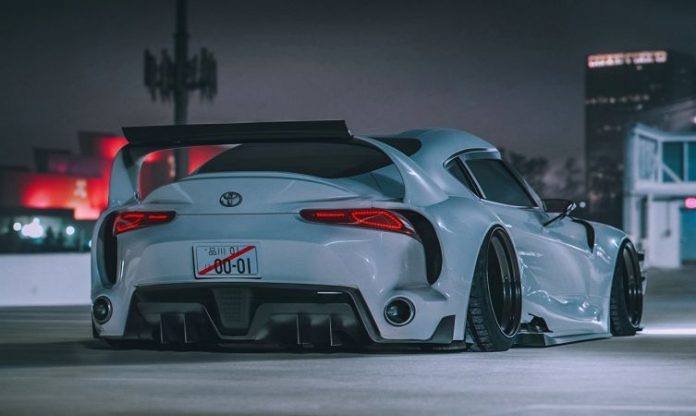 Modified Toyota GR Supra