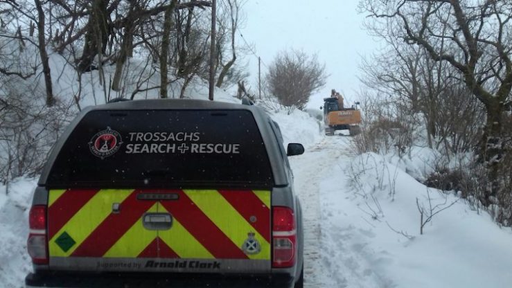 Trossachs Search and Rescue Hilux