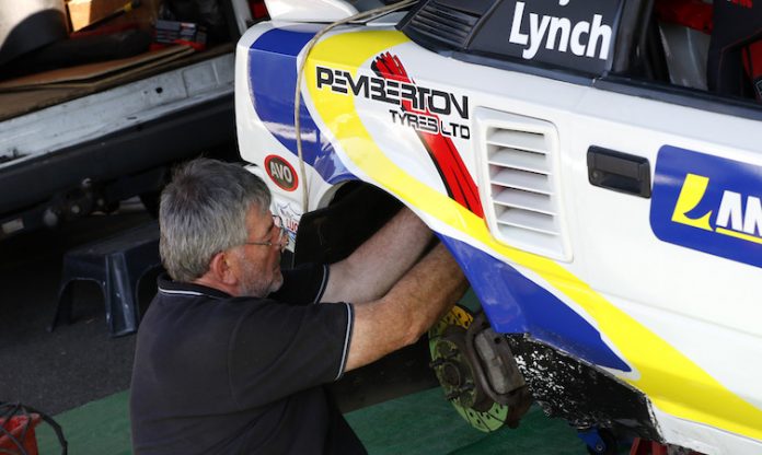 Tony Lynch Toyota MR2 rallycross