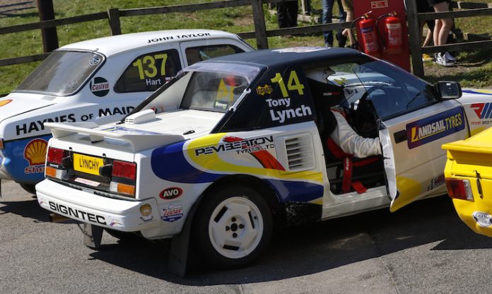 Tony Lynch Toyota MR2 rallycross