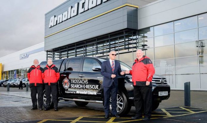 Trossachs Search and Rescue Hilux