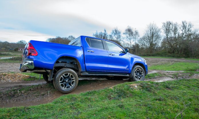 Toyota Hilux off-road - Paul Cowland