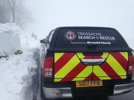 Trossachs Search and Rescue Hilux