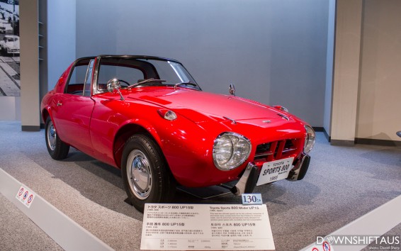 Toyota sports 800 Japan museum front end
