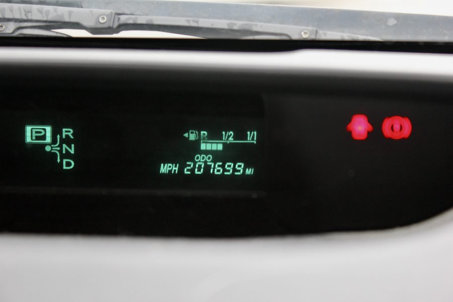 Used Prius odometer