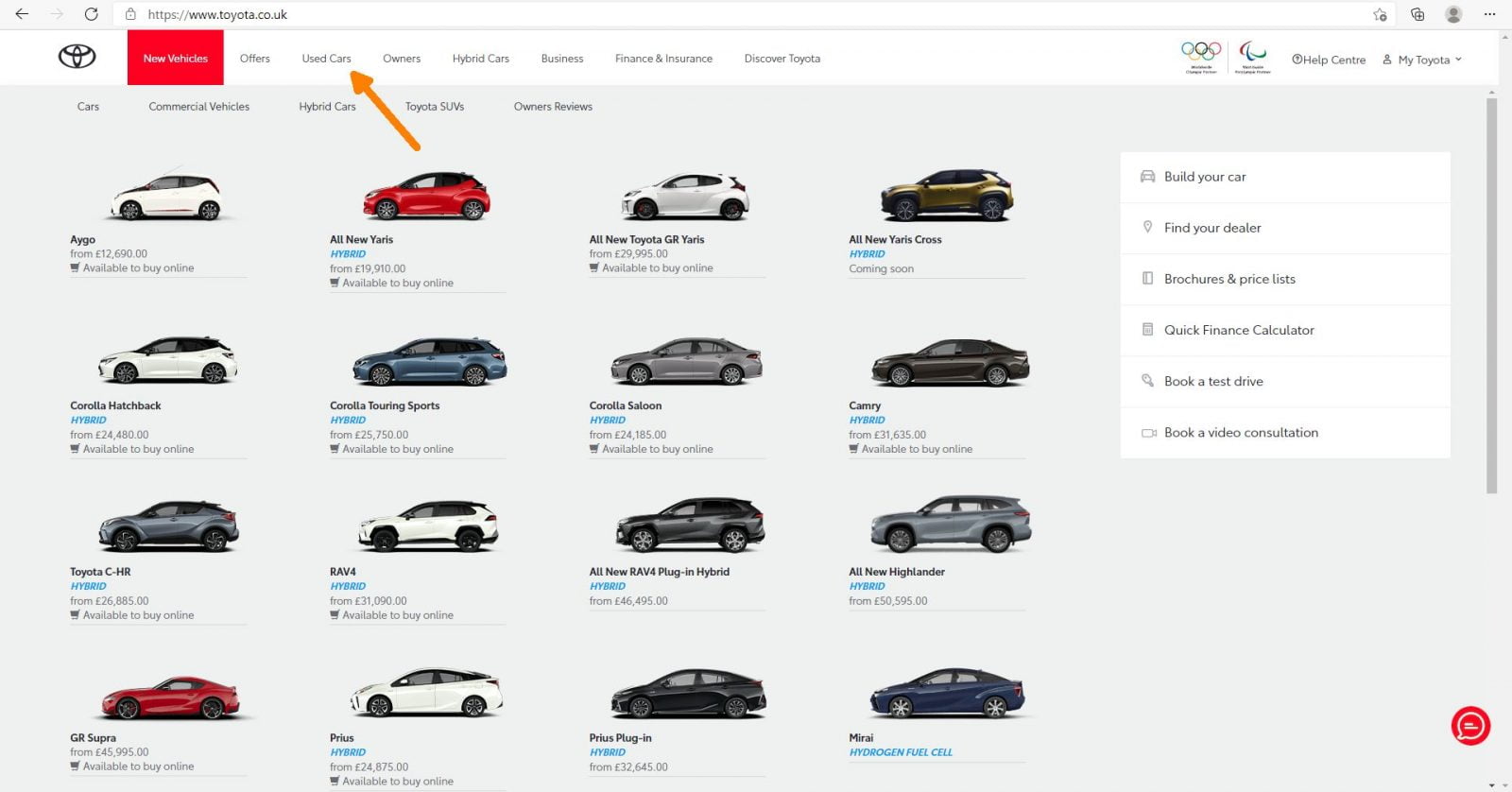 How do you partexchange your car when buying online? Toyota UK Magazine