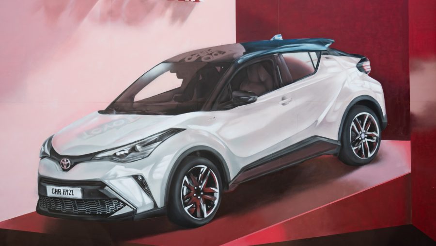 Toyota C-HR artwork