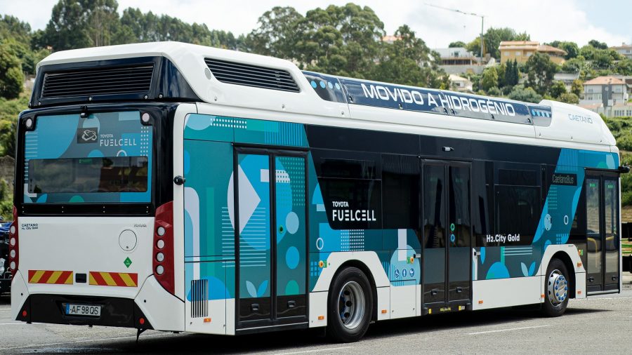 hydrogen fuel cell bus