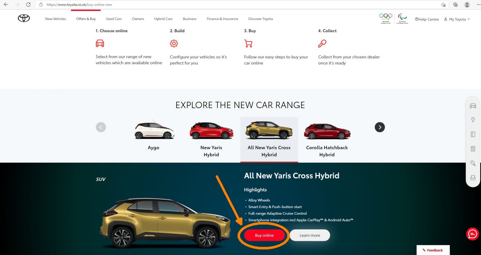 How to buy a new Toyota online - Toyota UK Magazine