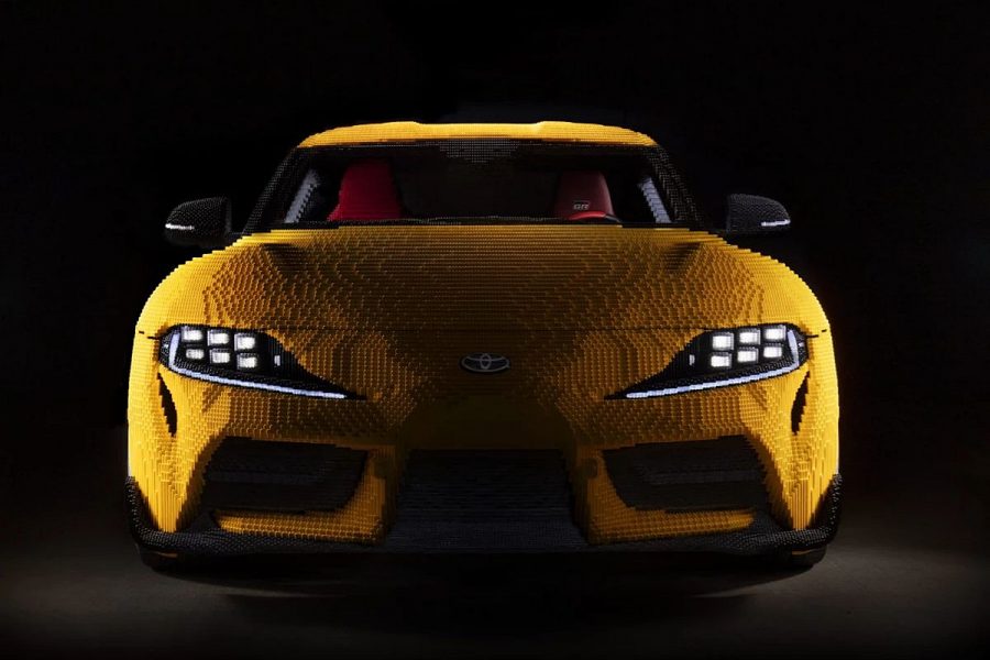 как сделать toyota supra из lego