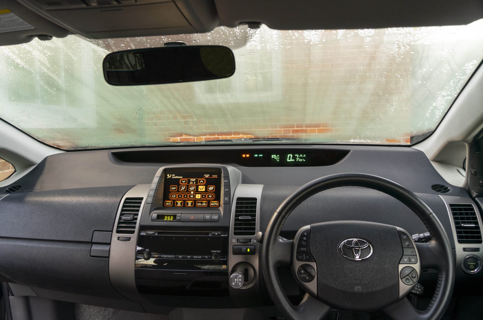 Condensation inside a car