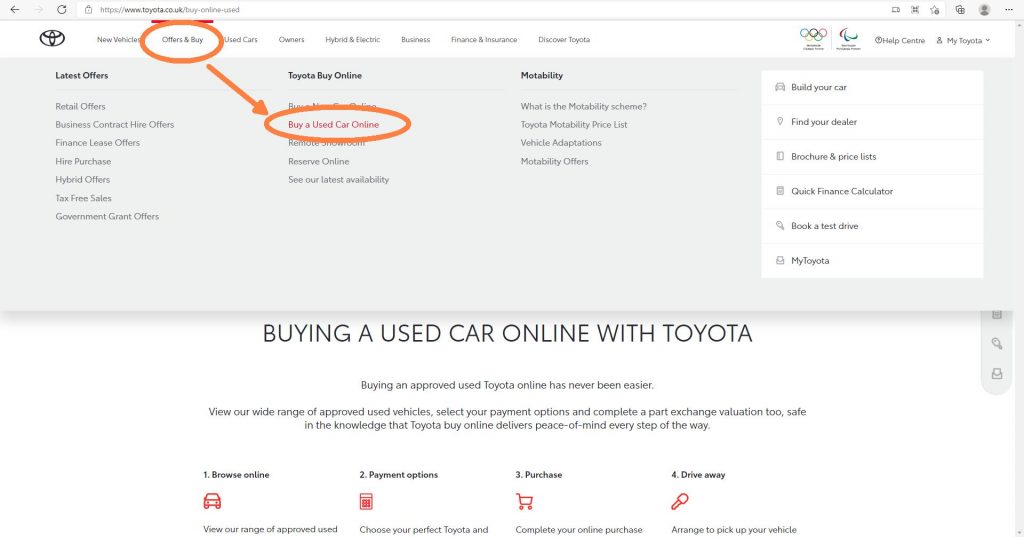 How to buy a used Toyota online - Toyota UK Magazine