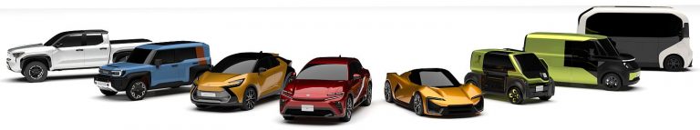 Toyota Unveils Full Global Electric Vehicle Line-up - Toyota Uk Magazine