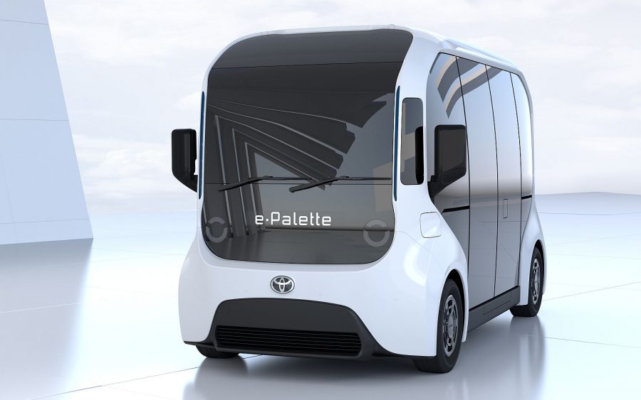 Toyota e-palette electric vehicle