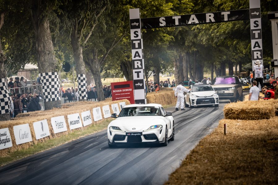 GR Supra at Goodwood