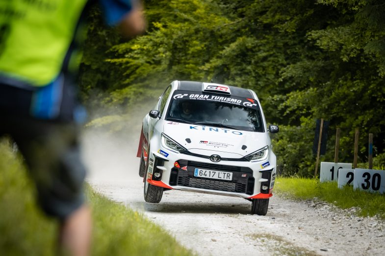 Toyota Gazoo Racing Iberian Cup GR Yaris jump