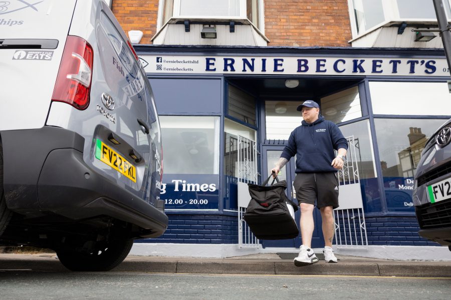 Ernie Beckett's fish and chips