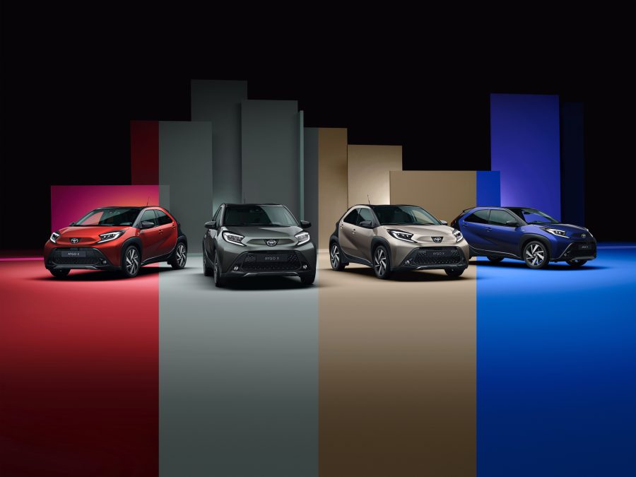 Aygo X colour range